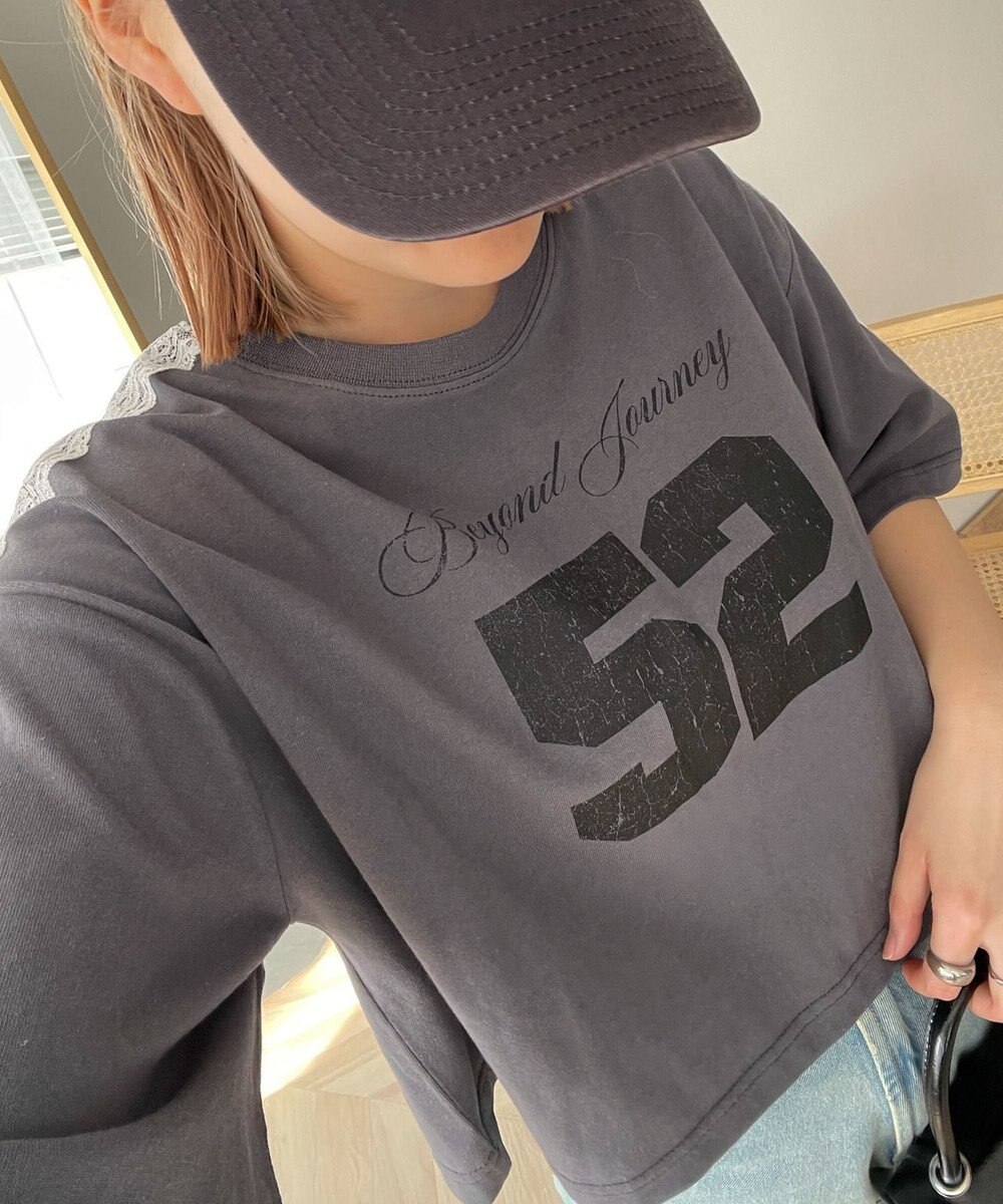 WEGO レースショルダーショートT 