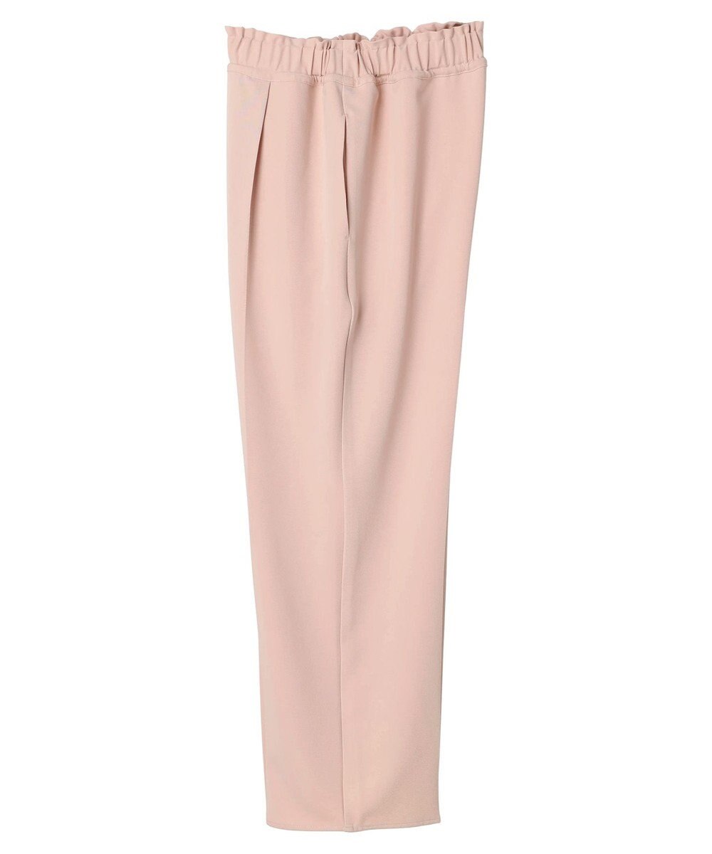 Green Parks イージーウエストセンタープレスストレートパンツ 