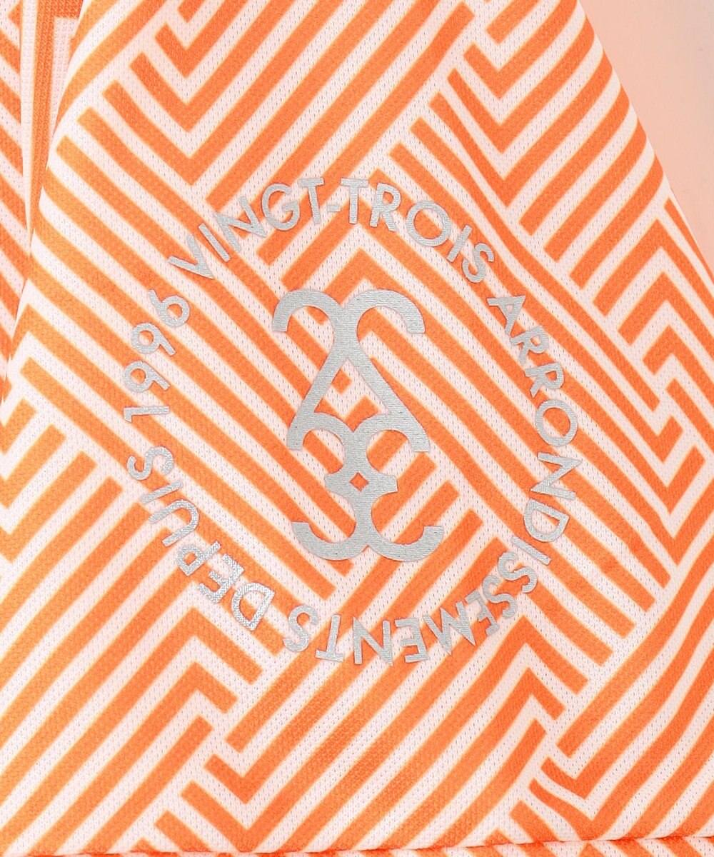 23区GOLF 【WOMEN】「HYGRA」幾何柄清涼カットソー 