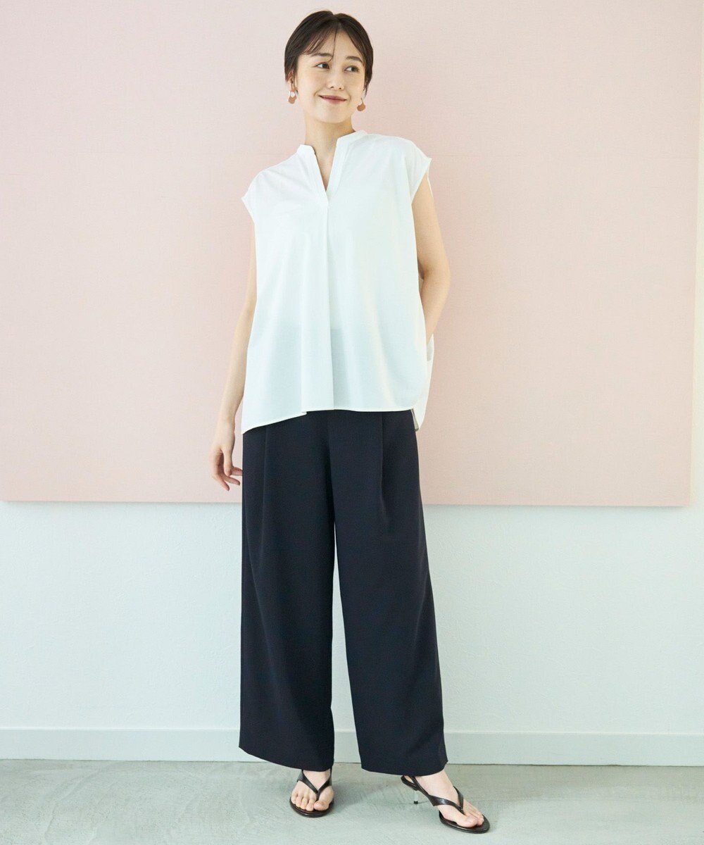 UNFILO サマーセットアップ ワイドパンツ 