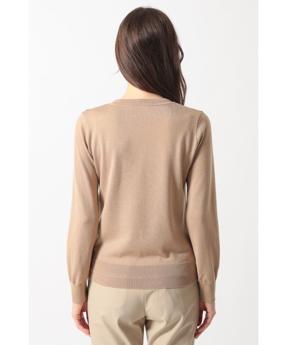 DAKS チェック ジャカードプルオーバー 