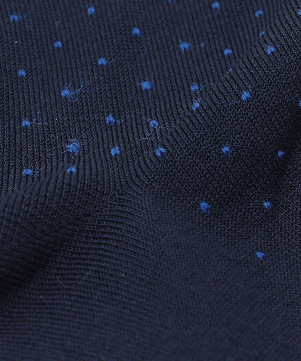 J.PRESS MEN 【定番】ハイゲージピンドットソックス 