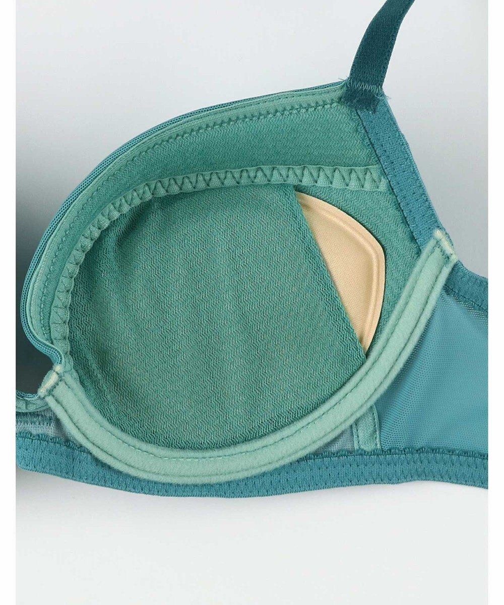 une nana cool 胸もとフィットをリボンでキープ リボンブラ 