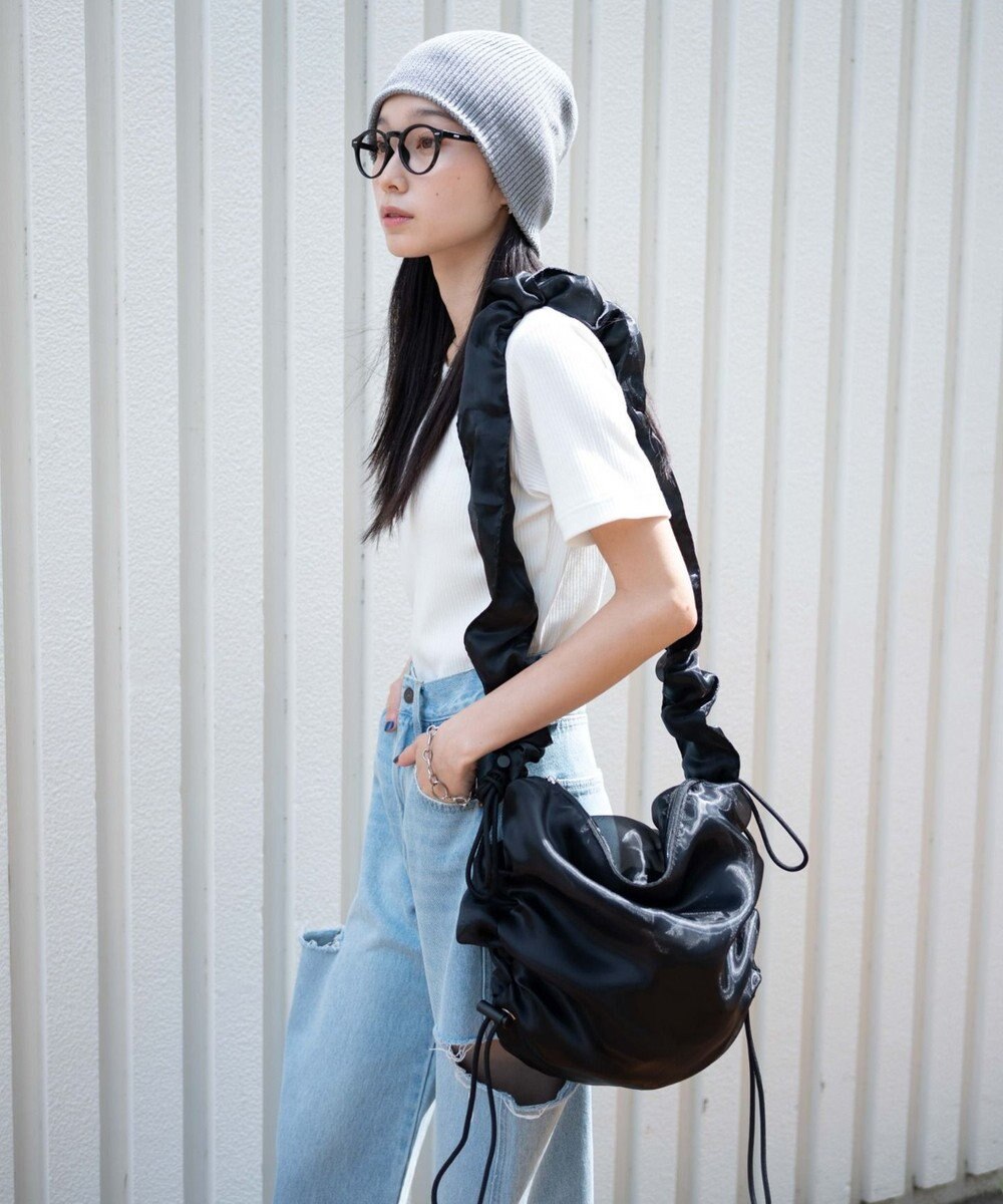 WEGO ドロストギャザーショルダー 