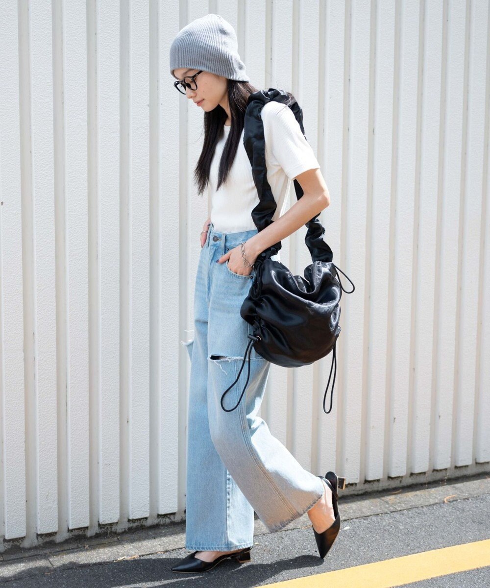 WEGO ドロストギャザーショルダー 