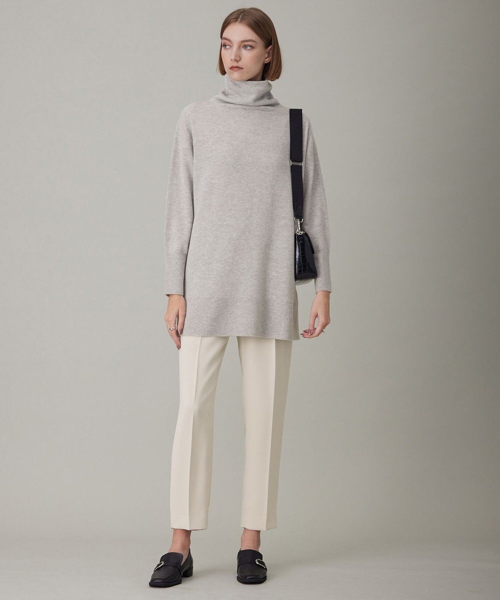 ICB 【洗える】ソフトウールハイゲージ ハイネックプルオーバー 