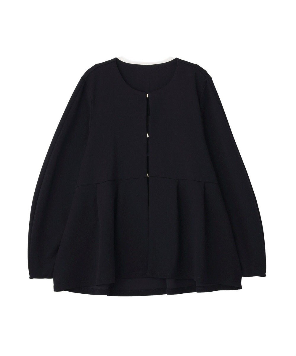 YECCA VECCA ペプラムジャケット 