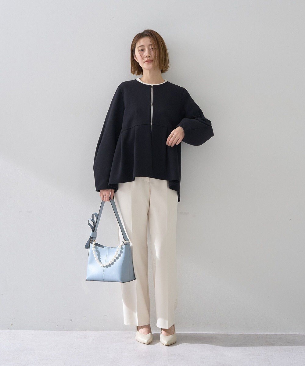 YECCA VECCA ペプラムジャケット 