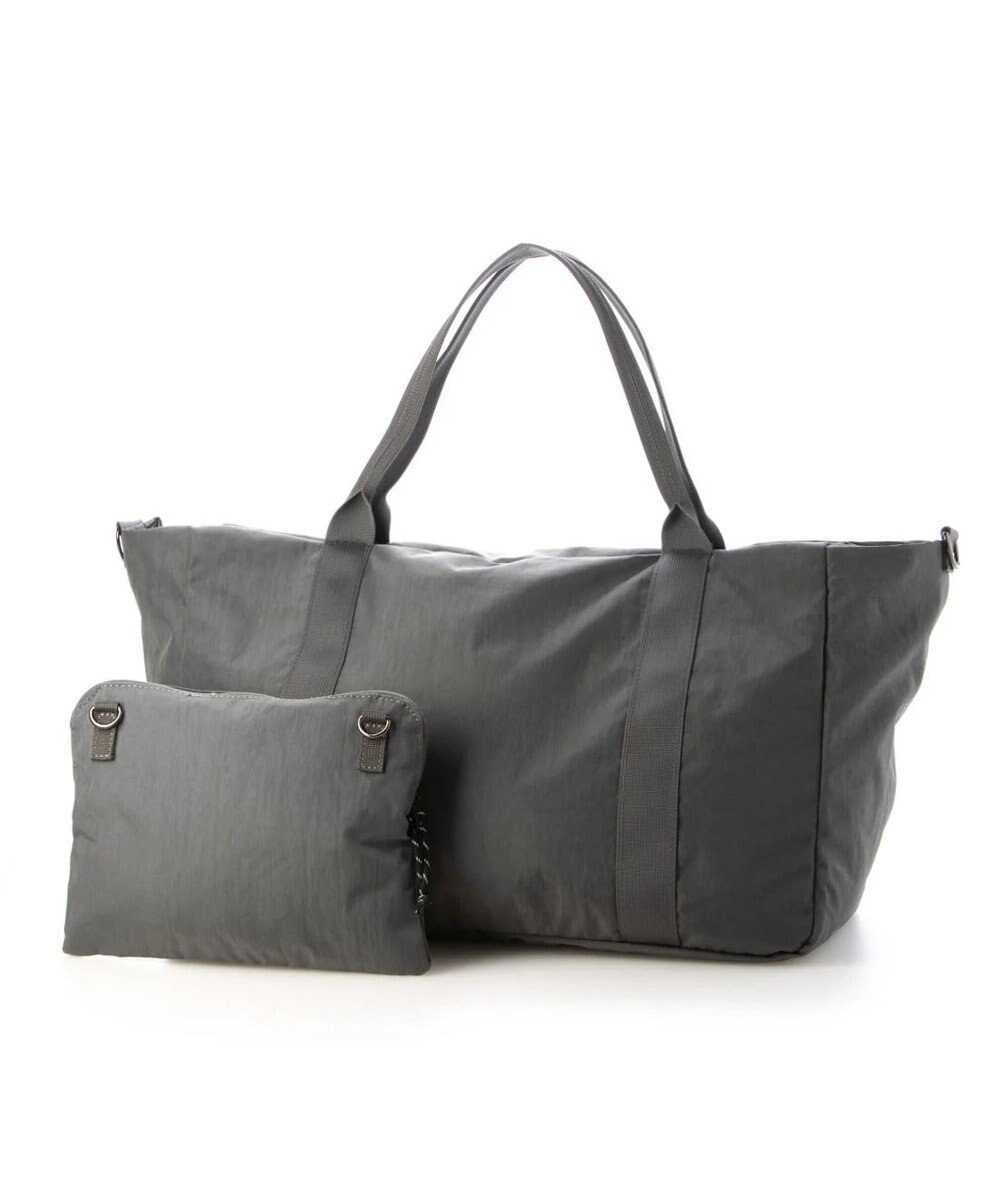 UNBILLION cachecache パッカブルナイロンボストンバッグ 