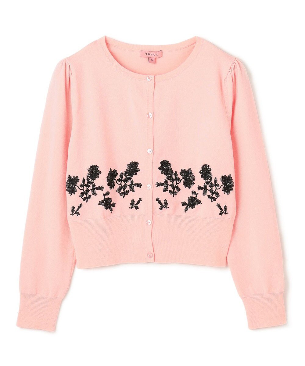 TOCCA 【Archive Collection・洗える】LA VIE EN ROSE カーディガン 