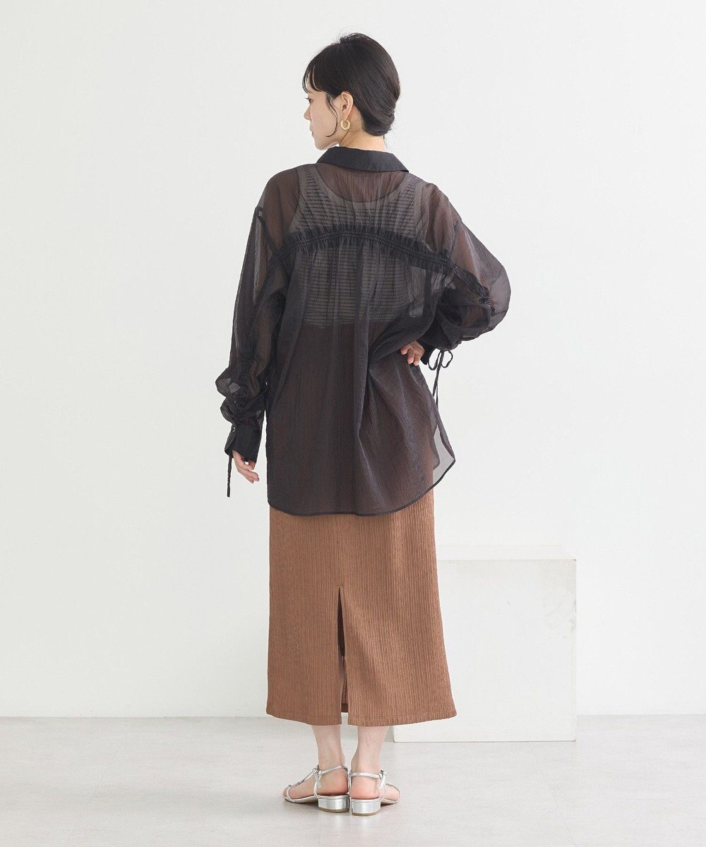 earth music&ecology 選べる丈カットナロースカート 