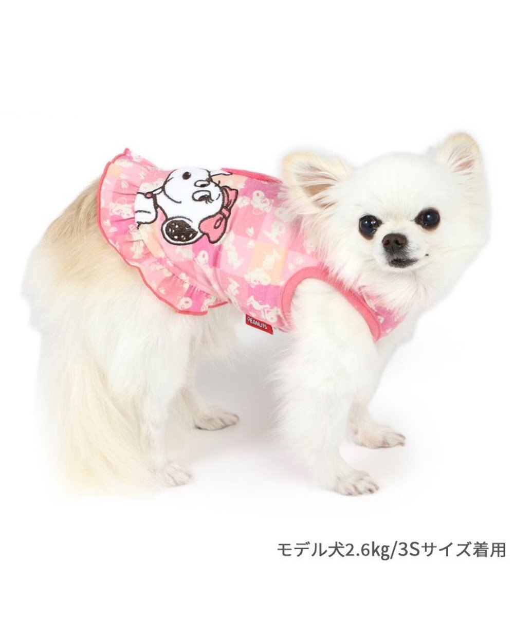 PET PARADISE スヌーピー ベル タンクトップ 《ポップ柄》 小型犬 