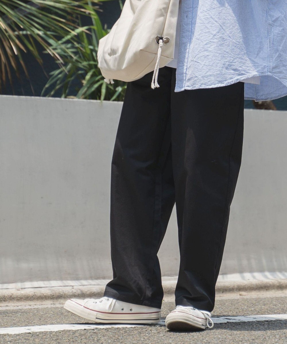 WEGO 【ユニセックス着用ITEM/ウエストゴム/手洗い可】シェフパンツ 