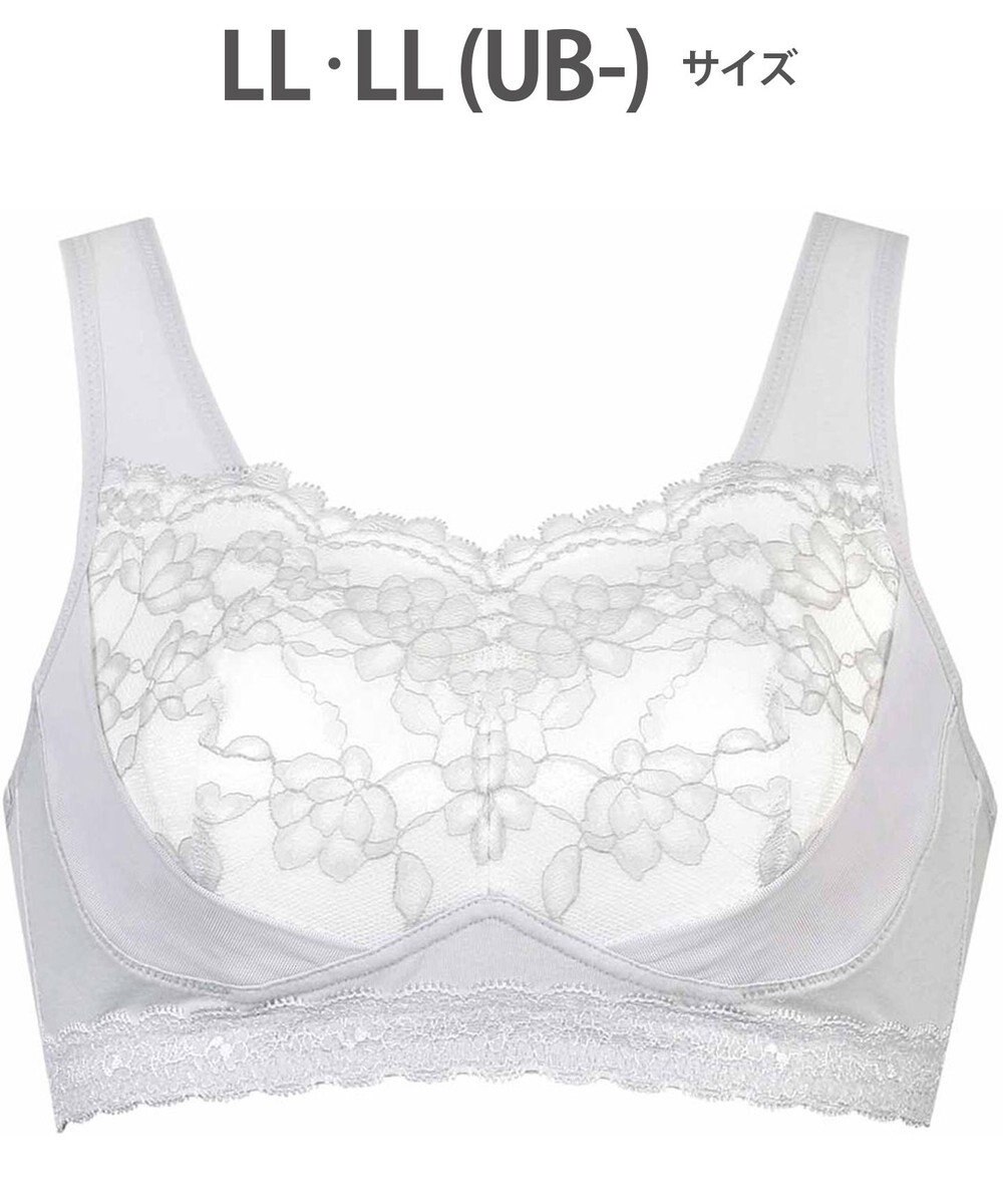 WACOAL 【ナイトアップブラ】 動画クリエイター nanakoななこさんコラボカラー登場 ナイトブラ 綿混(本体) 就寝時用 3Lまで対応 大きいサイズ ノンワイヤー レディース BRA166 /ワコール 