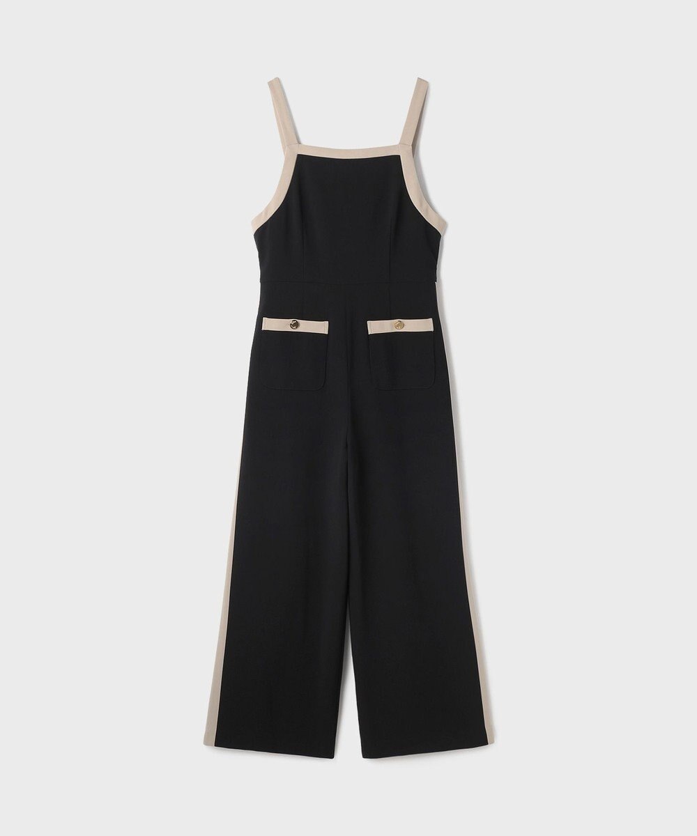 GRACE CONTINENTAL トリアセバイカラーサロペット 