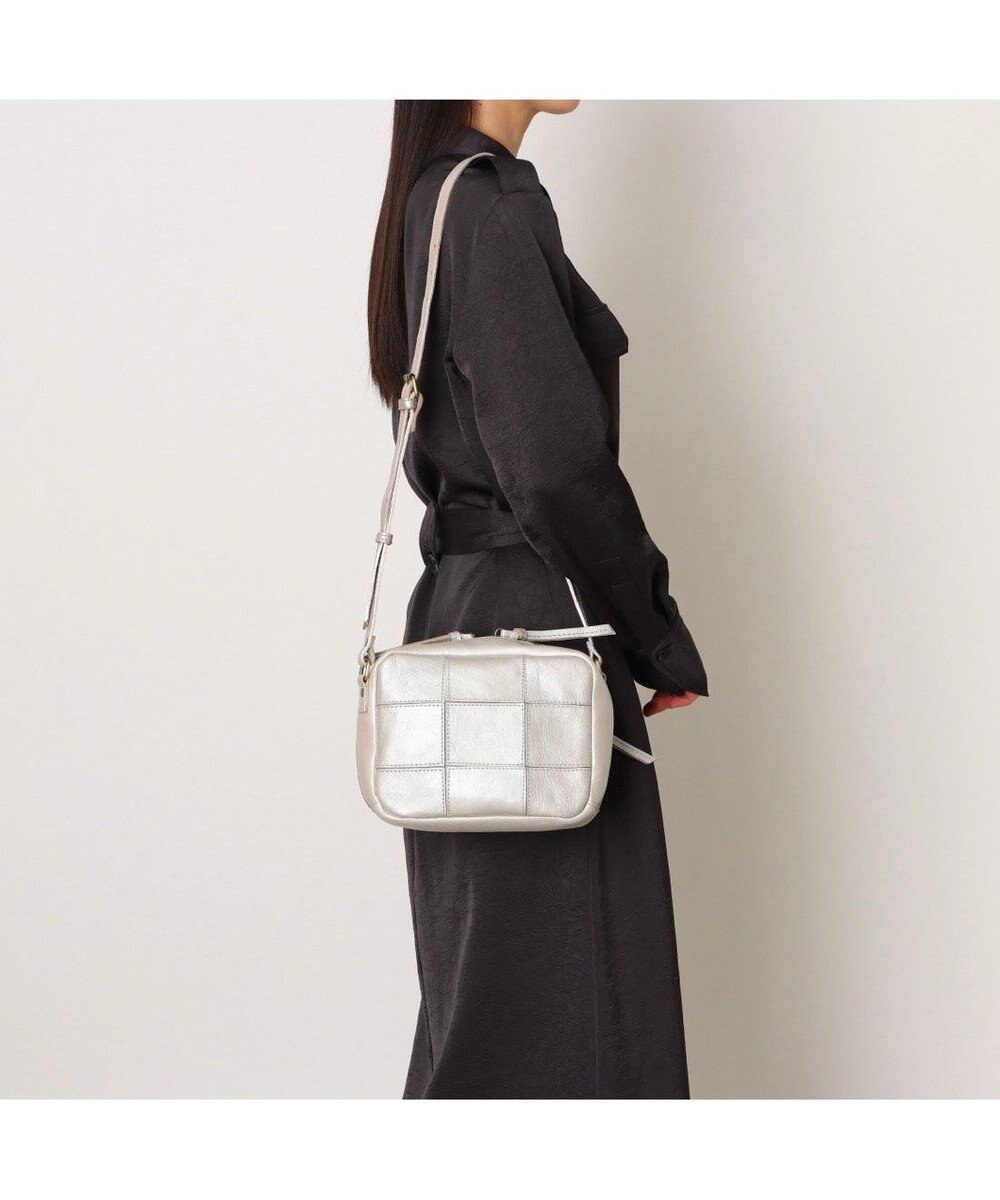 UNBILLION 【訳あり商品】ピークスピーク PEAKSPEAK / 牛革パッチワークスクエアショルダー 