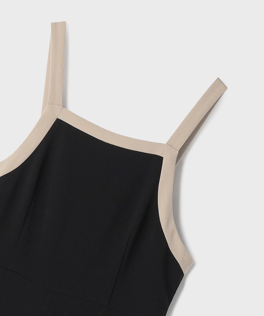 GRACE CONTINENTAL トリアセバイカラーサロペット 