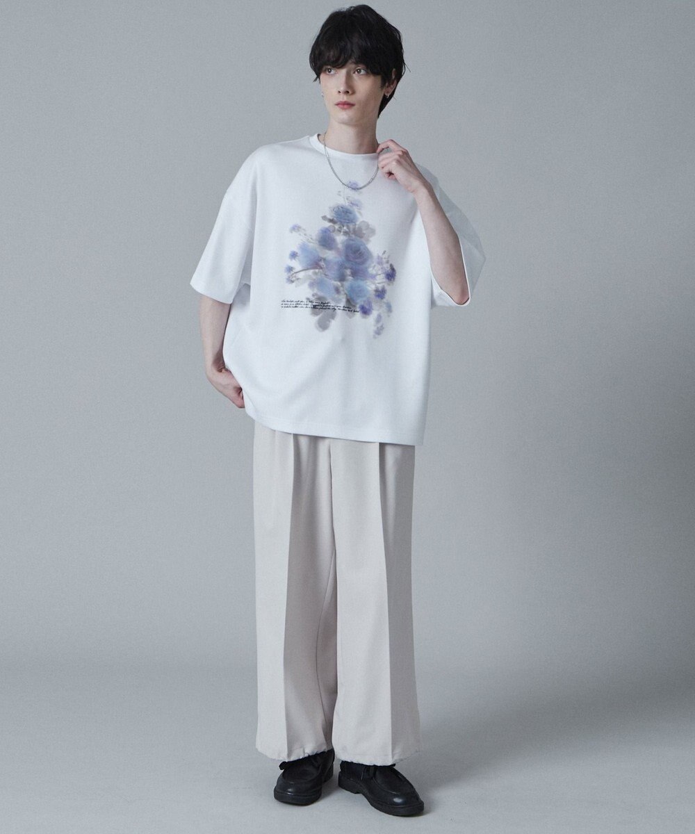 WEGO トロミドルマンフラワーモチーフT（S） 