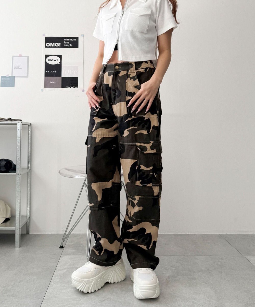 WEGO 【SMLサイズ展開】ボリュームスニーカー 