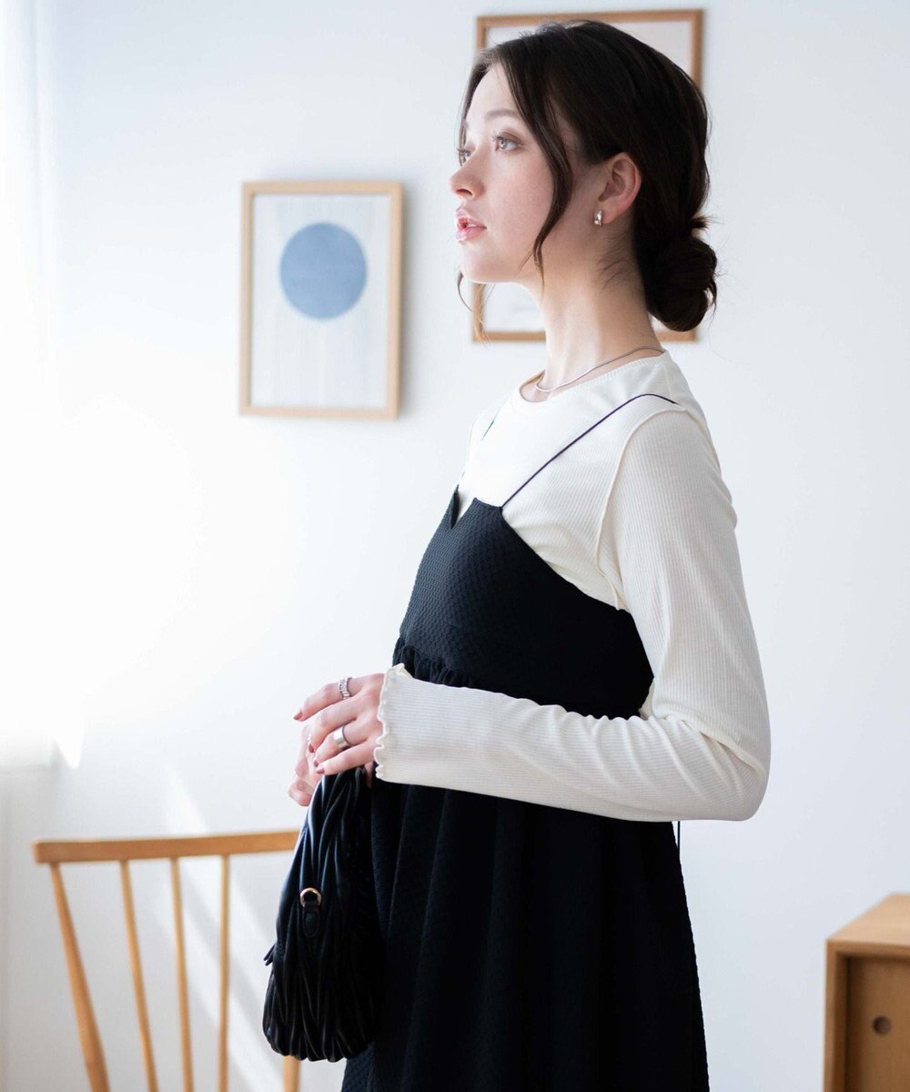 WEGO ソフトタッチクルーネックロンT 