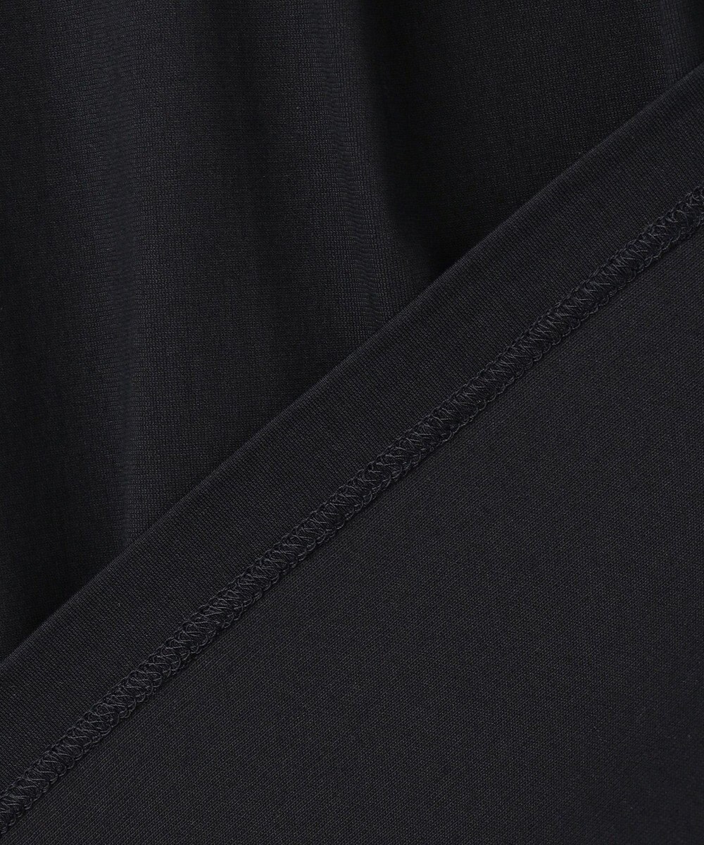J.PRESS LADIES 【一枚で着映え】LIBERTYコンビ フレンチスリーブ カットソー 