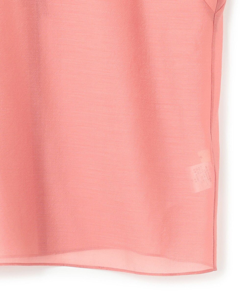 NAVE 【Nave・洗える/シアー素材】シアーリンクル ノースリーブブラウス 