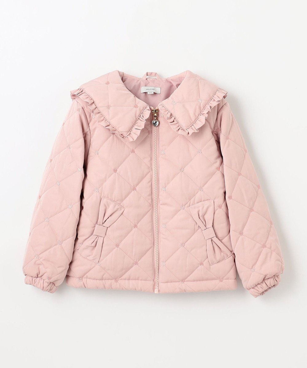 ANY KIDS ハートキルティングブルゾン 