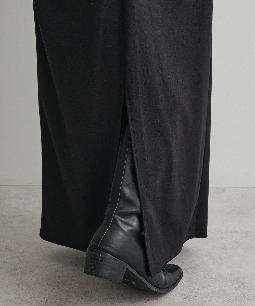 CRAFT STANDARD BOUTIQUE ドレープデザインIラインスカート 