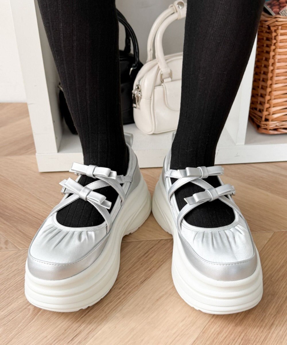 WEGO 2way厚底ストラップシューズ 