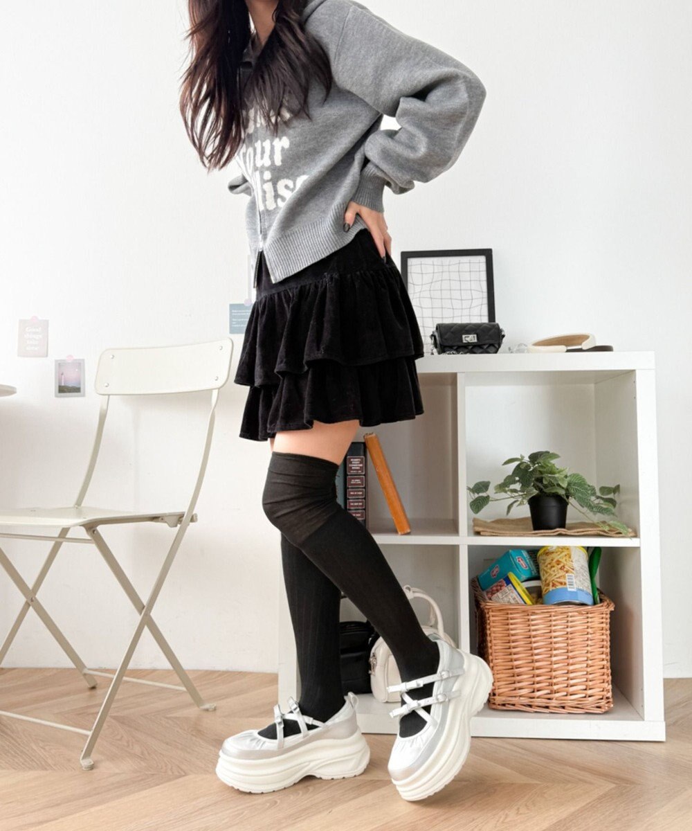 WEGO 2way厚底ストラップシューズ 