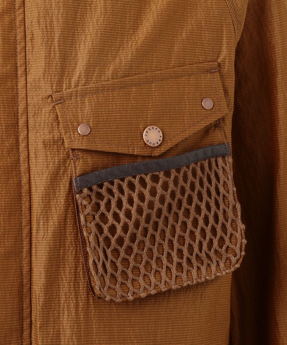 JOSEPH ABBOUD MOUNTAIN リップルサッカー ブルゾン 