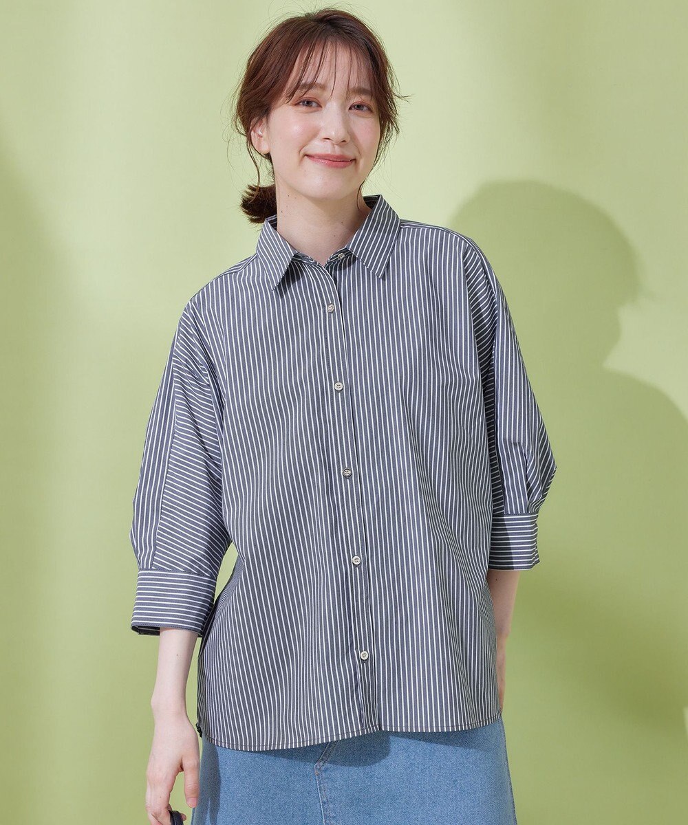 ANY 【UVケア/接触冷感/洗濯機可能】クールＵＶドルマンシャツ 