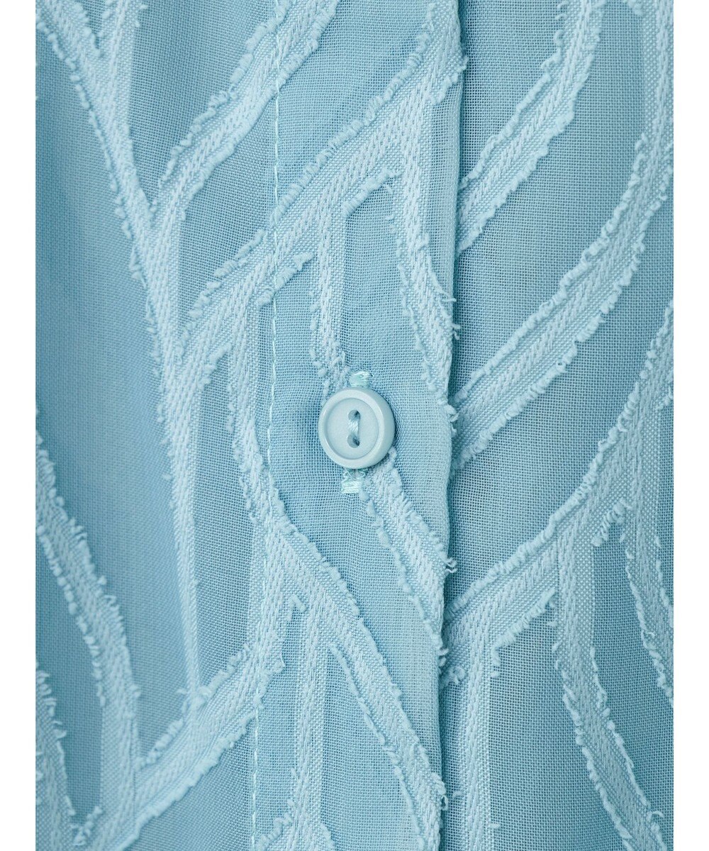 Green Parks ２ＷＡＹ　リーフジャガードシアーシャツ 