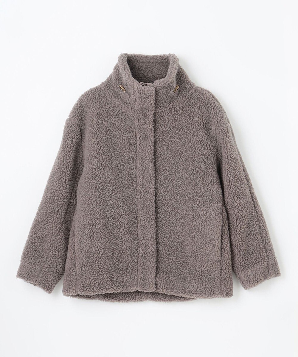 ANY 【洗濯機可能】ボアスタンドカラーブルゾン 