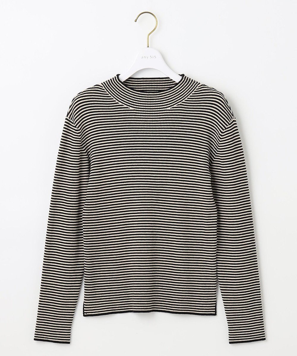 ANY SIS 【洗える】ハイネックインナー ニット 
