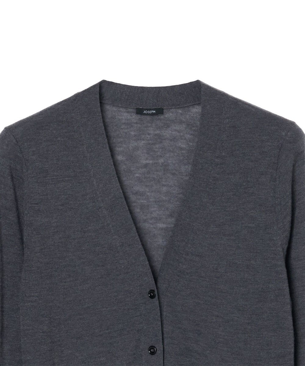 JOSEPH 【洗える】キャッシュエアー　ニットカーディガン 