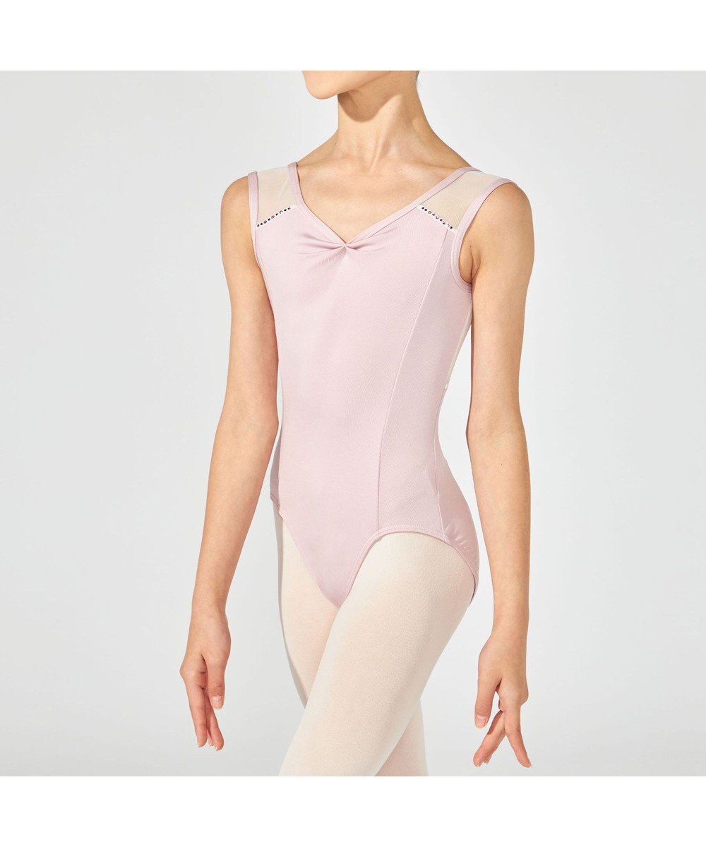 Chacott ノースリーブレオタード 