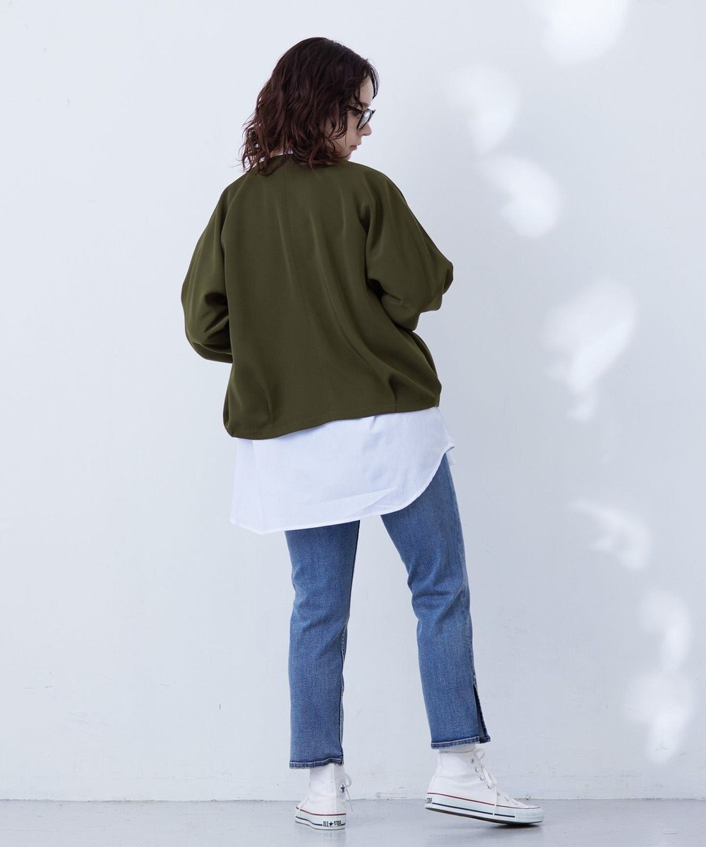 J.PRESS YORK STREET 【WOMEN】ドルマンブルゾン 