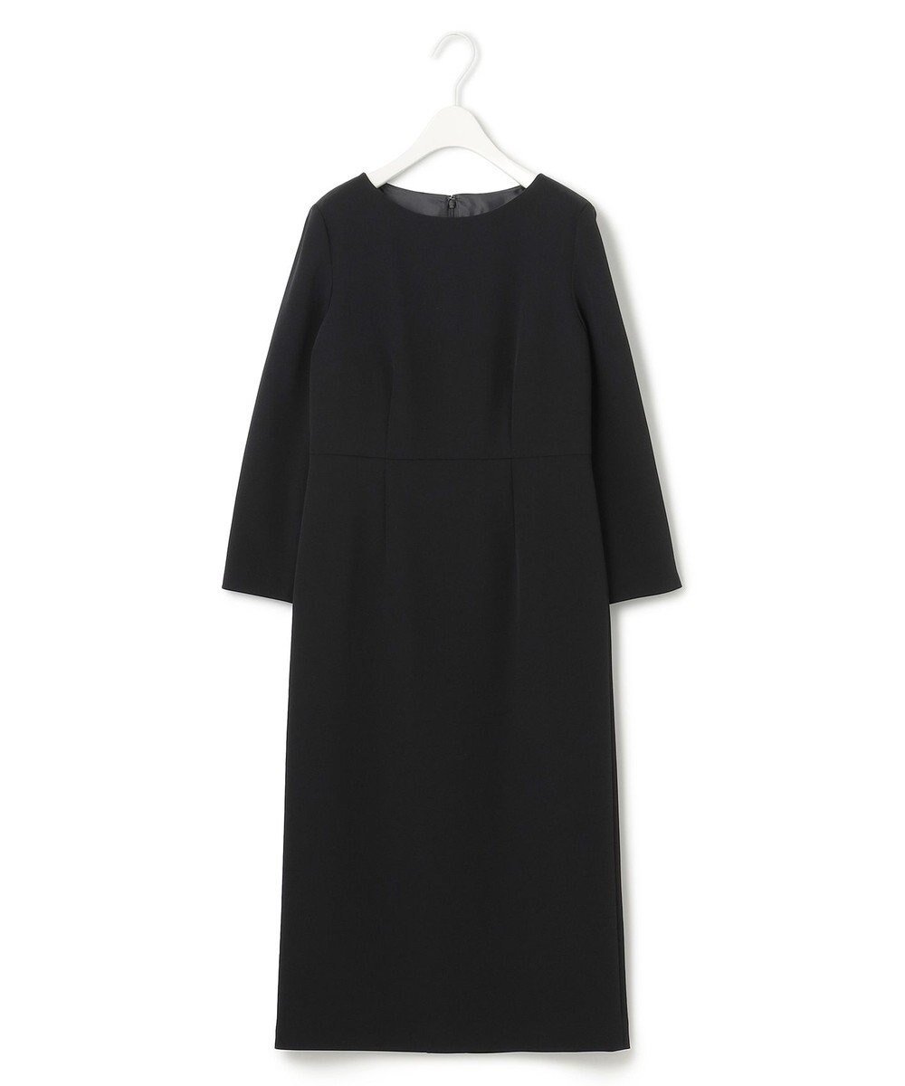 ICB 【洗える・ブラックフォーマル】 TaPeダブルクロス ワンピース 