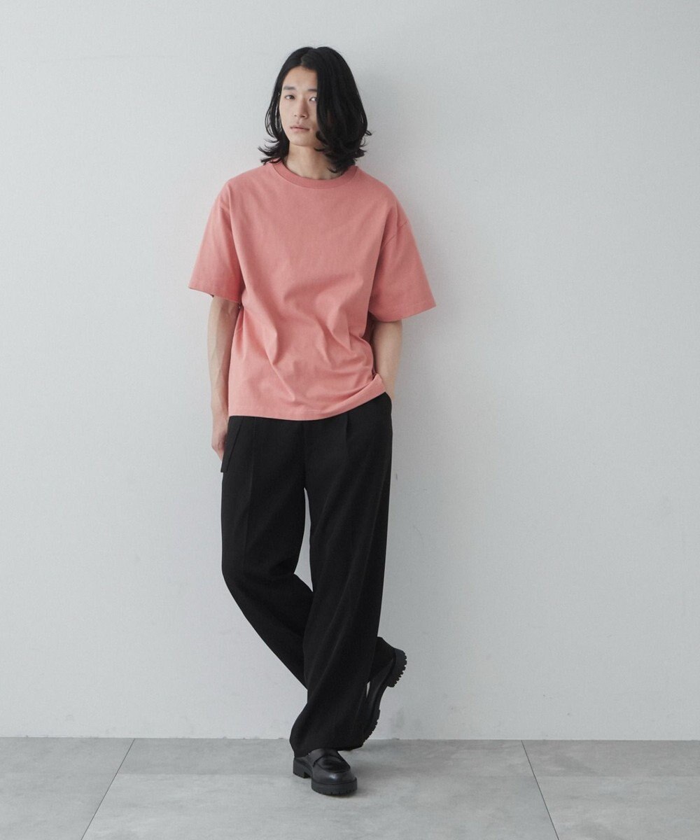 WEGO 【ユニセックス着用アイテム/綿100%/SMLXLサイズ展開】シルキーリッチヘビーコットンT 