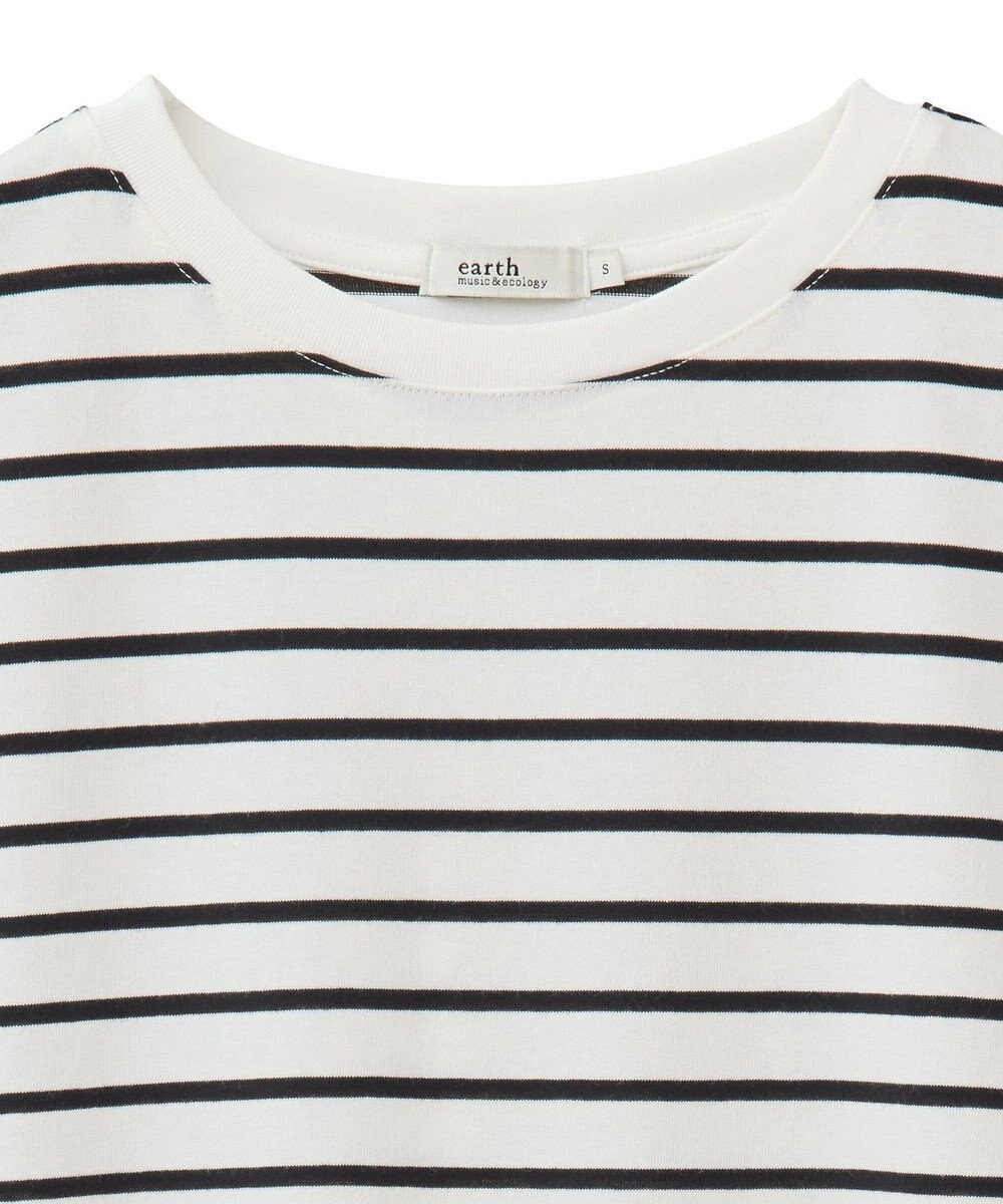 earth music&ecology 【接触冷感/洗濯機可】フレンチＴ 
