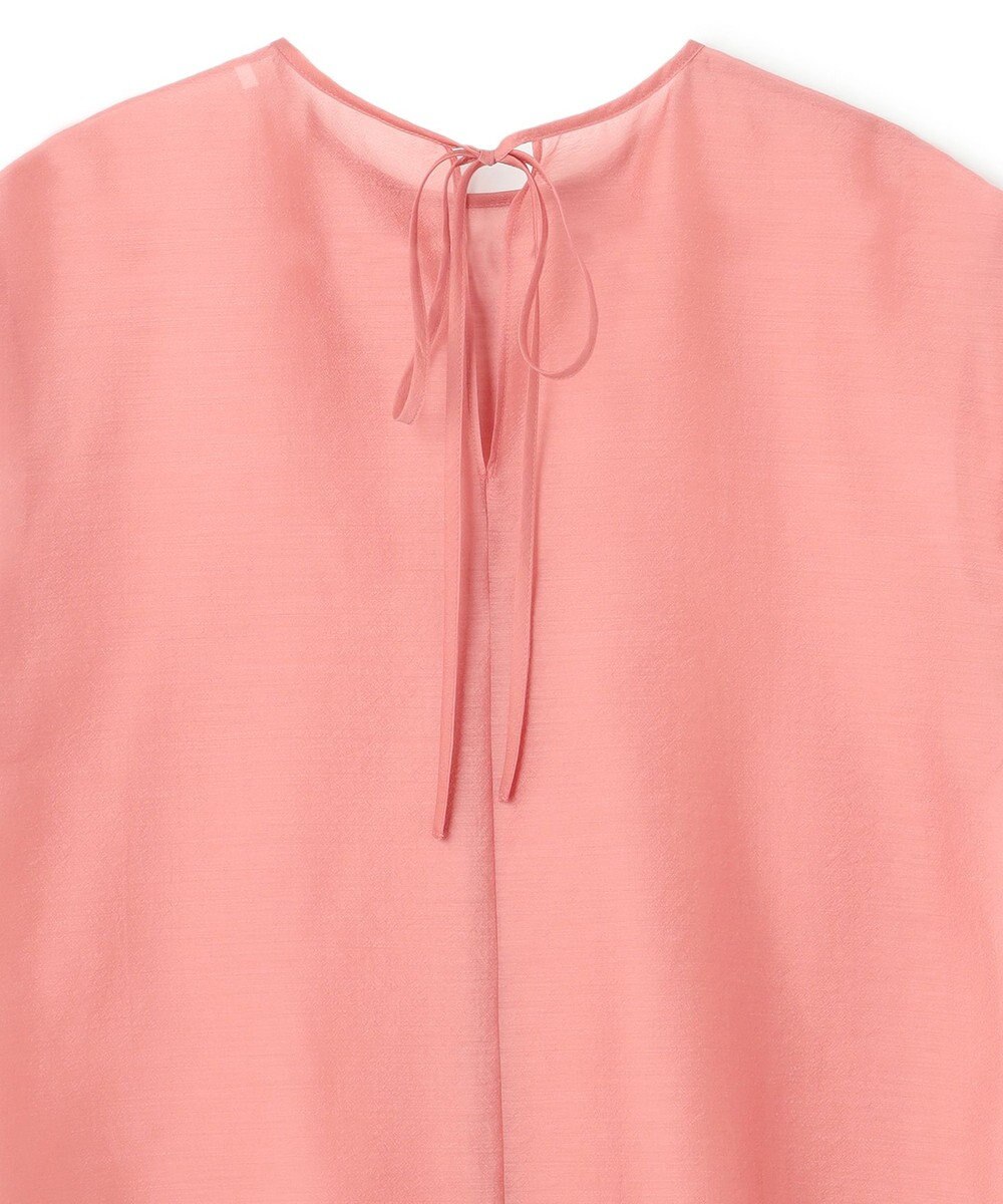 NAVE 【Nave・洗える/シアー素材】シアーリンクル ノースリーブブラウス 