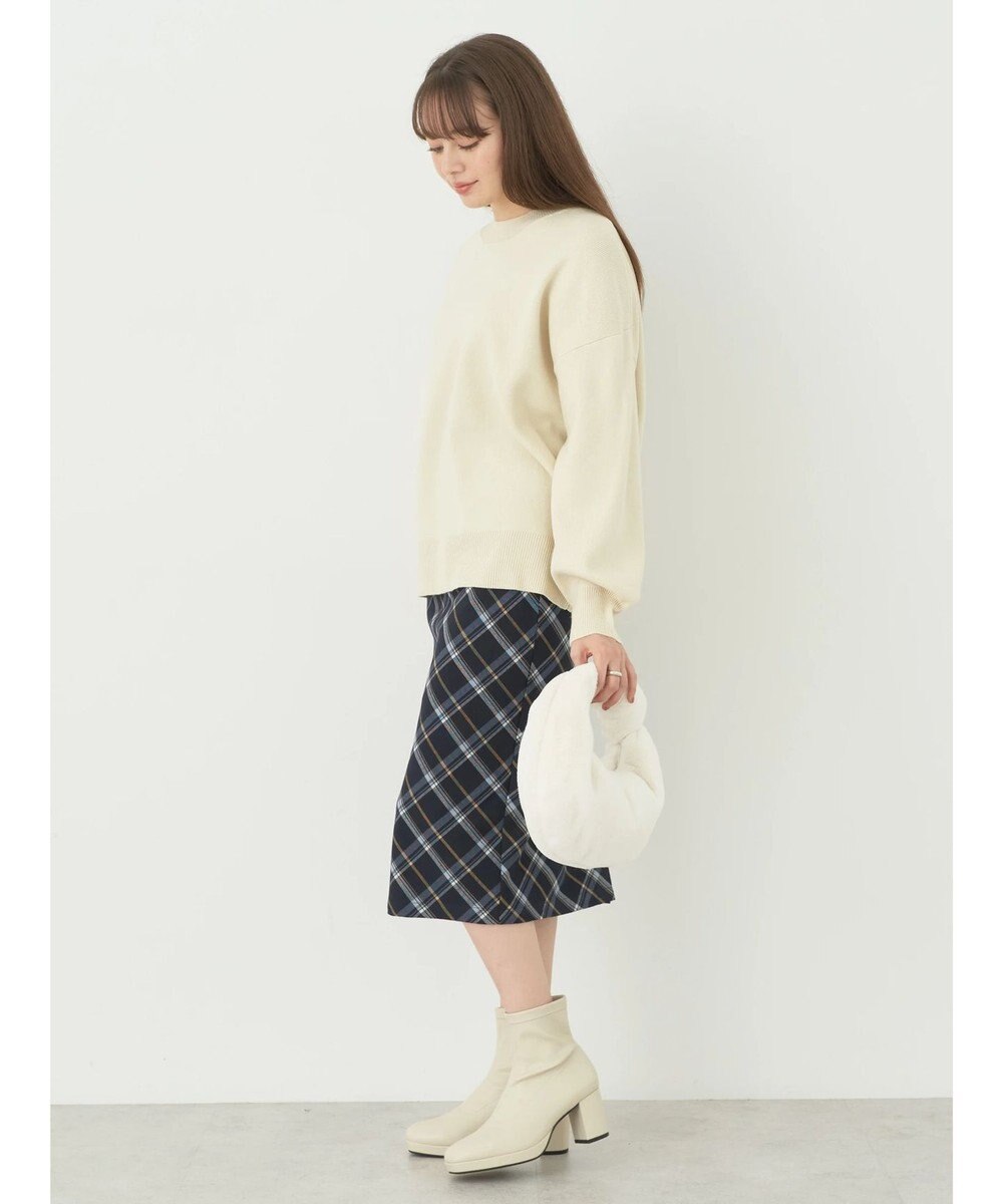 earth music&ecology アンチピリングバックスリットプルオーバー 