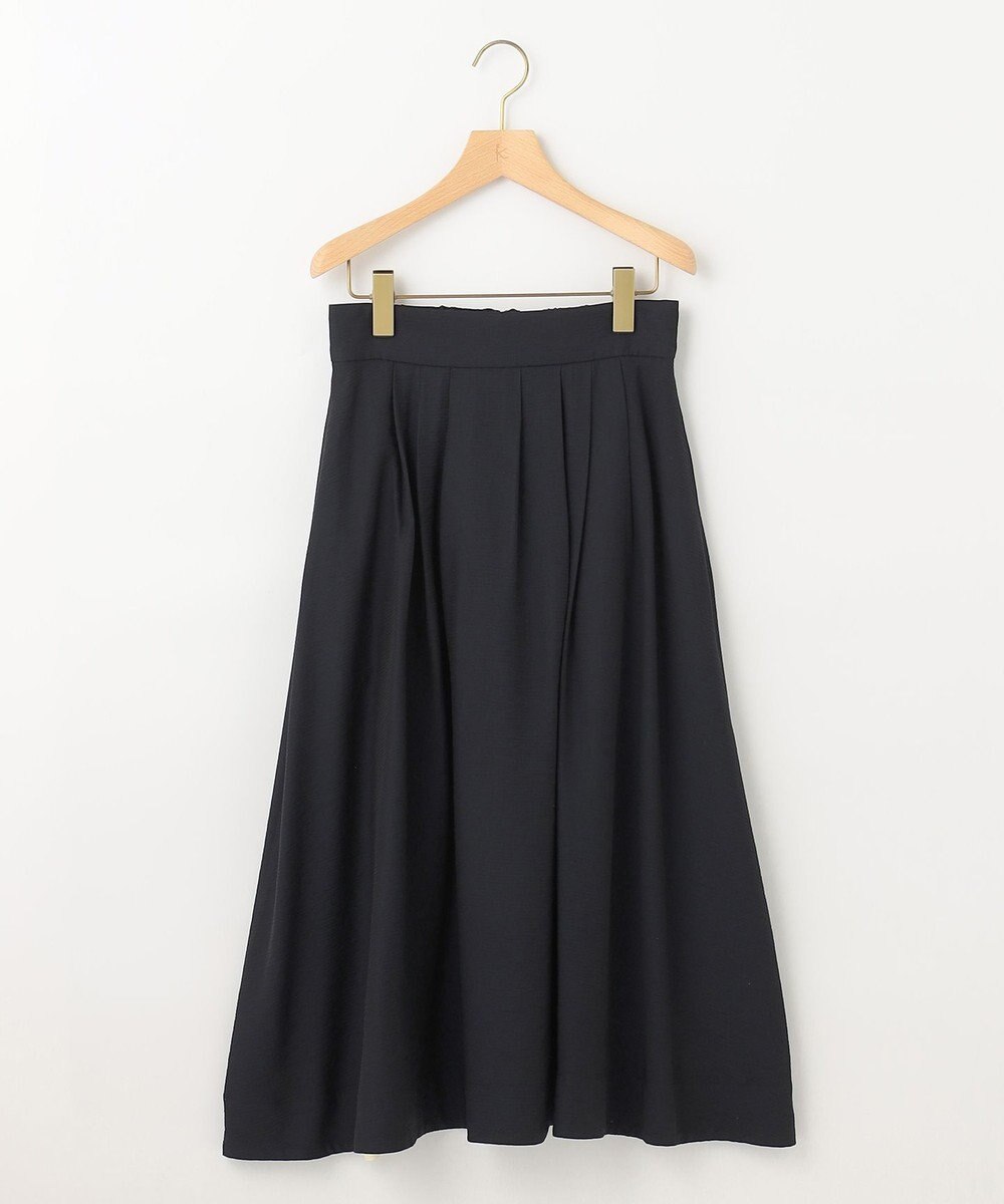 組曲 【セットアップ対応・ウエストゴム仕様】ニュアンスシフォン スカート 