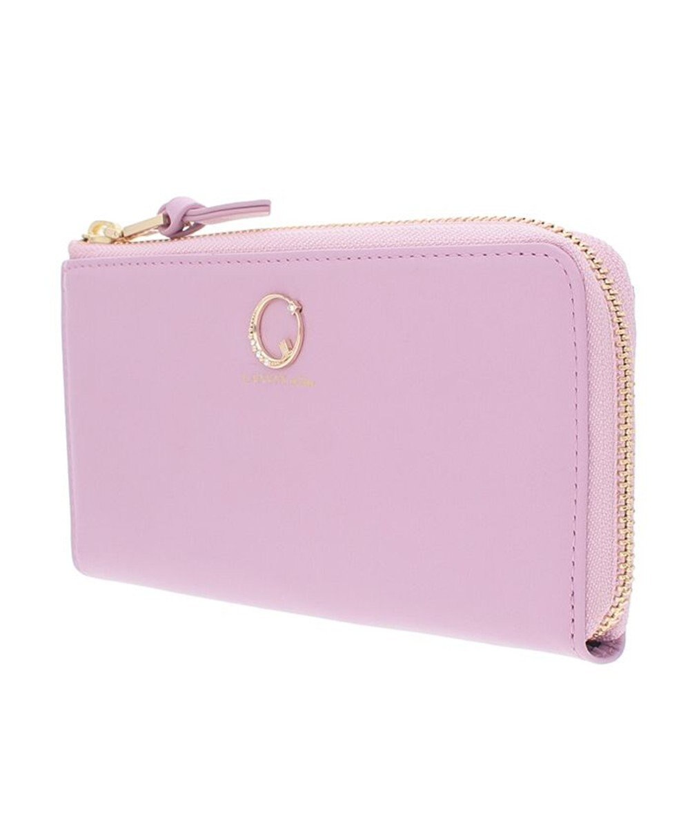 LANVIN en Bleu ルナ Ｌファスナー長財布 