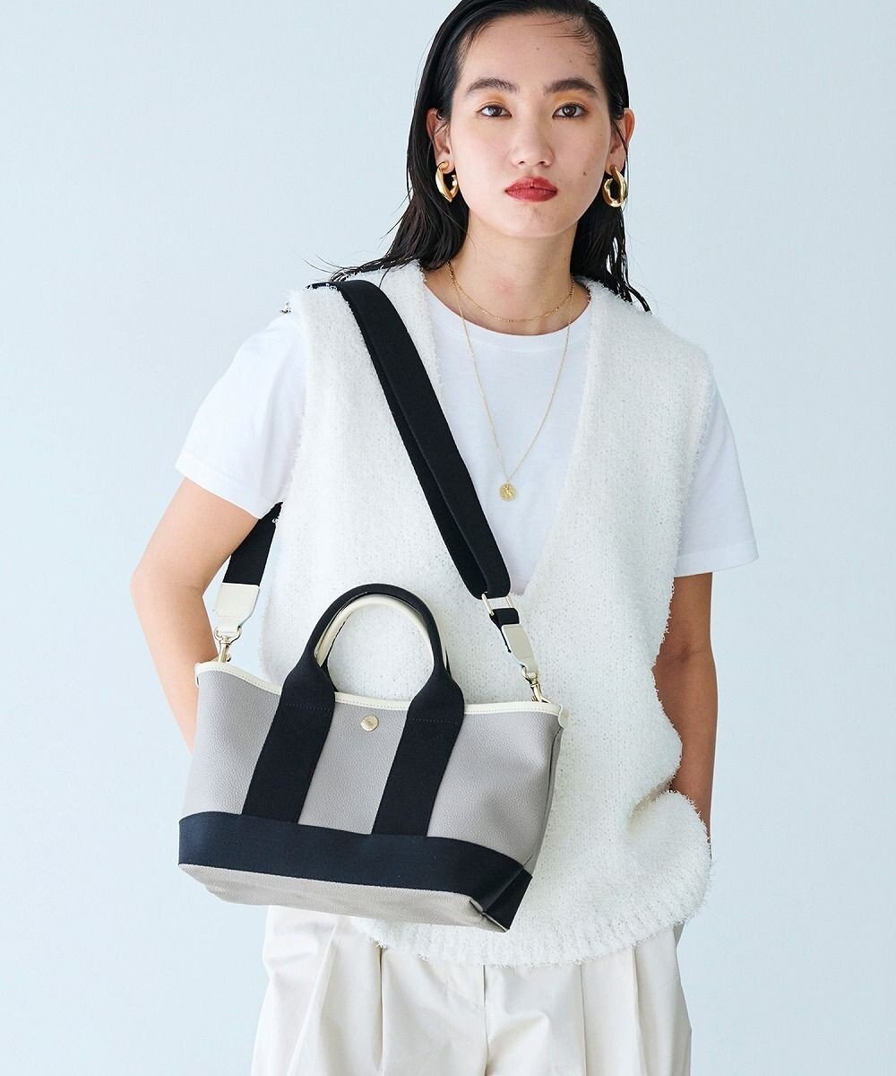 TOPKAPI 【Breath TOPKAPI】SCOTCH GRAIN スコッチグレイン ショルダー付き ミニ トート バッグ 