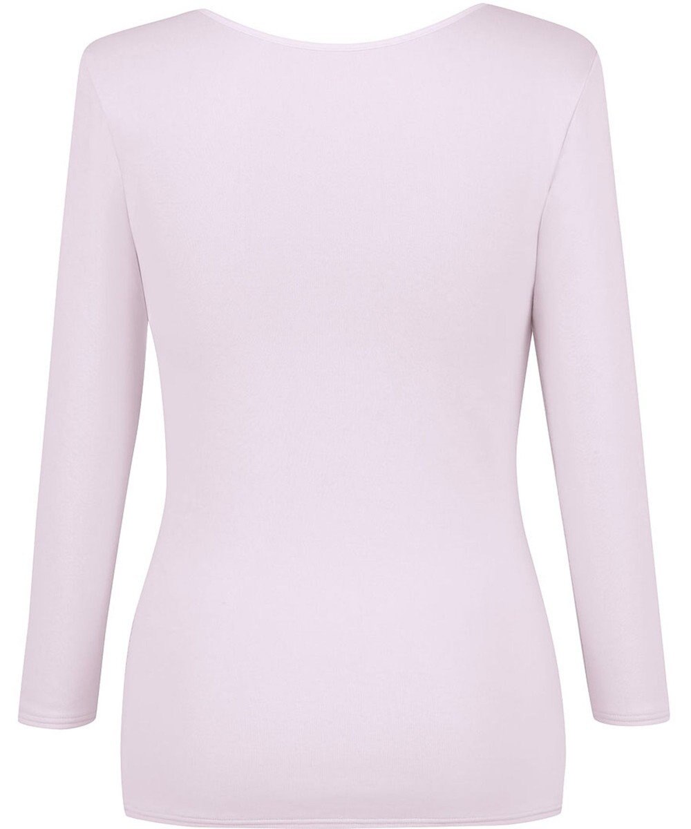 Wing あったかインナー 綿100％(肌側) シルクプロテイン加工 やわらかな肌ざわり 軽い あたたかい 【エアロカプセル】 8分袖 長袖 秋 冬 EL2849 ウイング／ワコール 