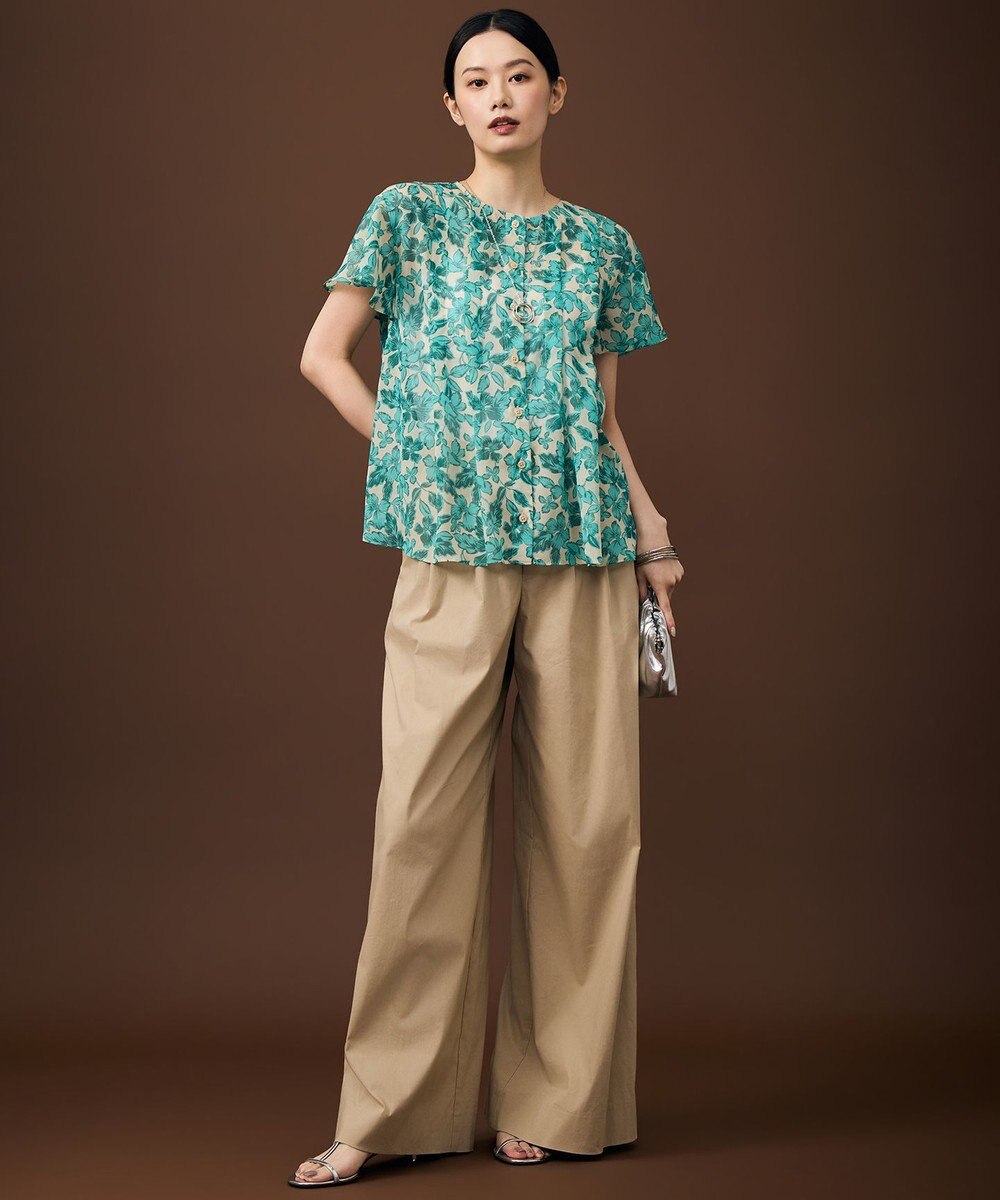 自由区 ファンクショナル2タックワイド パンツ 