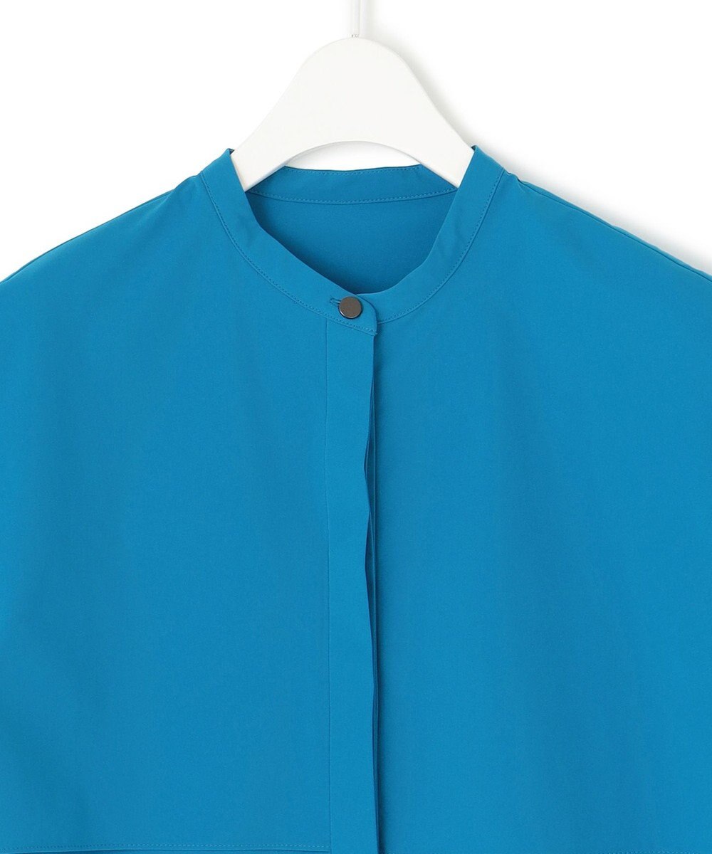 ICB L 【接触冷感・UVカット・撥水・洗える】 プルーフ4WAYタフタ ブラウス 