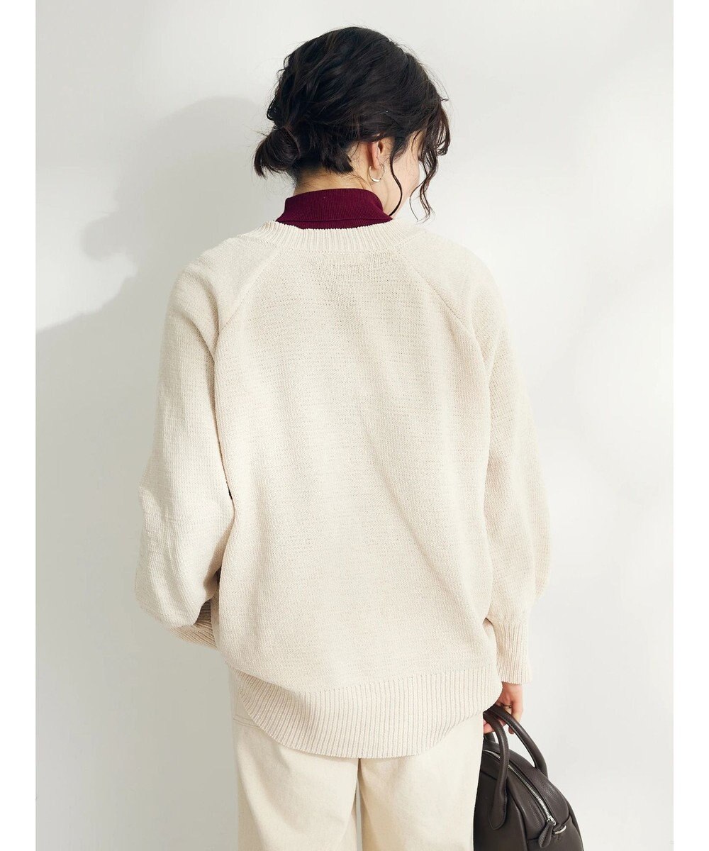 CRAFT STANDARD BOUTIQUE 洗えるコードモールＶネックプルオーバー 